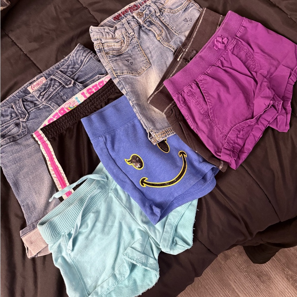 Kid’s shorts bundle-Arizona, Candies, Children’s Place, Justice…Sz 8 and 10